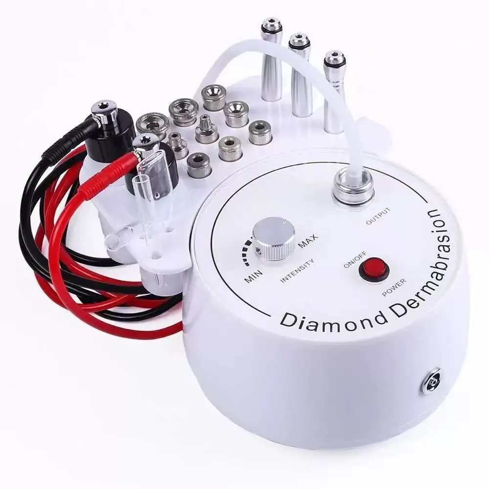 Three-In-One Diamond Micro-Exfoliator, Home Use Skin Polisher, Blackhead Remover, Desktop Microcrystal Device, New Model Lb180
