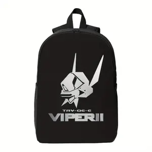 Viper II Anime Backpack - Adjustable shoulder straps, zipper closure, suitable for students, anime enthusiasts, and as a birthday gift, hand washable