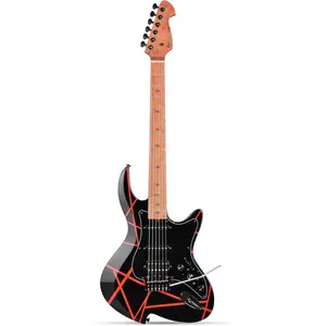 Leo Jaymz Character Series Electric Guitar with Roasted Maple Neck, SSH Active Pickups, Built-in Multi-Effects & Vintage Tremolo