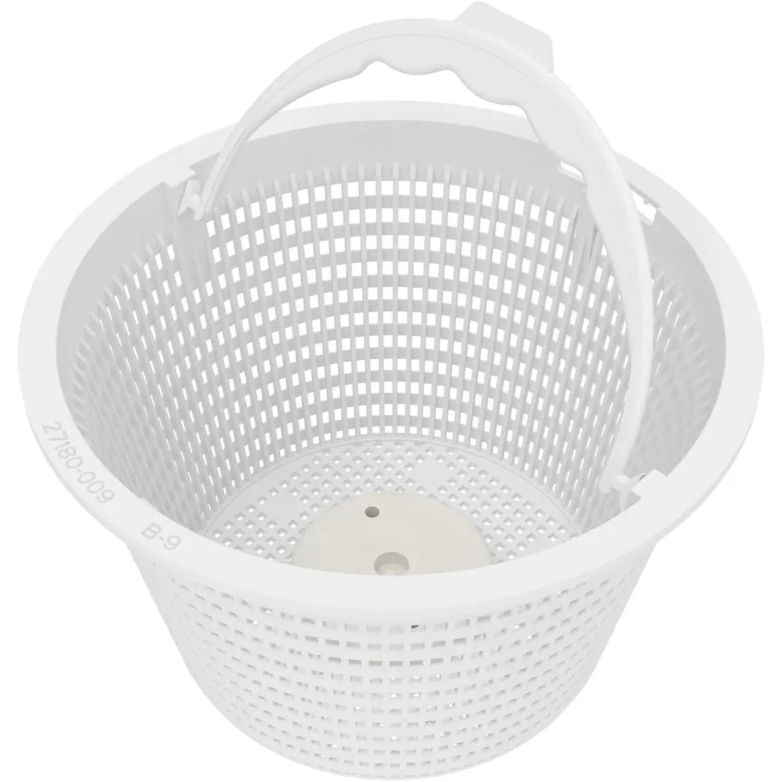 8" Pool Skimmer Basket for Inground Pool, Replacement Compatible with Pentair U-3, Hayward SP1070, SPX1070E, 27180-009-000, 27180-009, 08650-0007, B-9 with Handle & Weighted