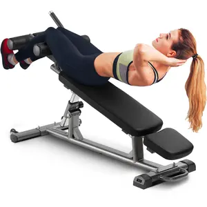 VEVOR Weight Bench, Adjustable Strength Training Bench, Press Bench for Full Body Workout, 1000 LBS Multi-Purpose Sit up Bench for Home Gym Exercise, Incline Decline Bench with Reverse Crunch Handle