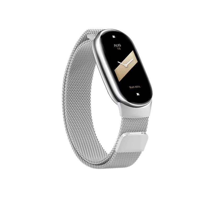 Compatible with Xiaomi Mi Band 9 ceramic version strap 8m Lanis metallic smart magnetic wristband