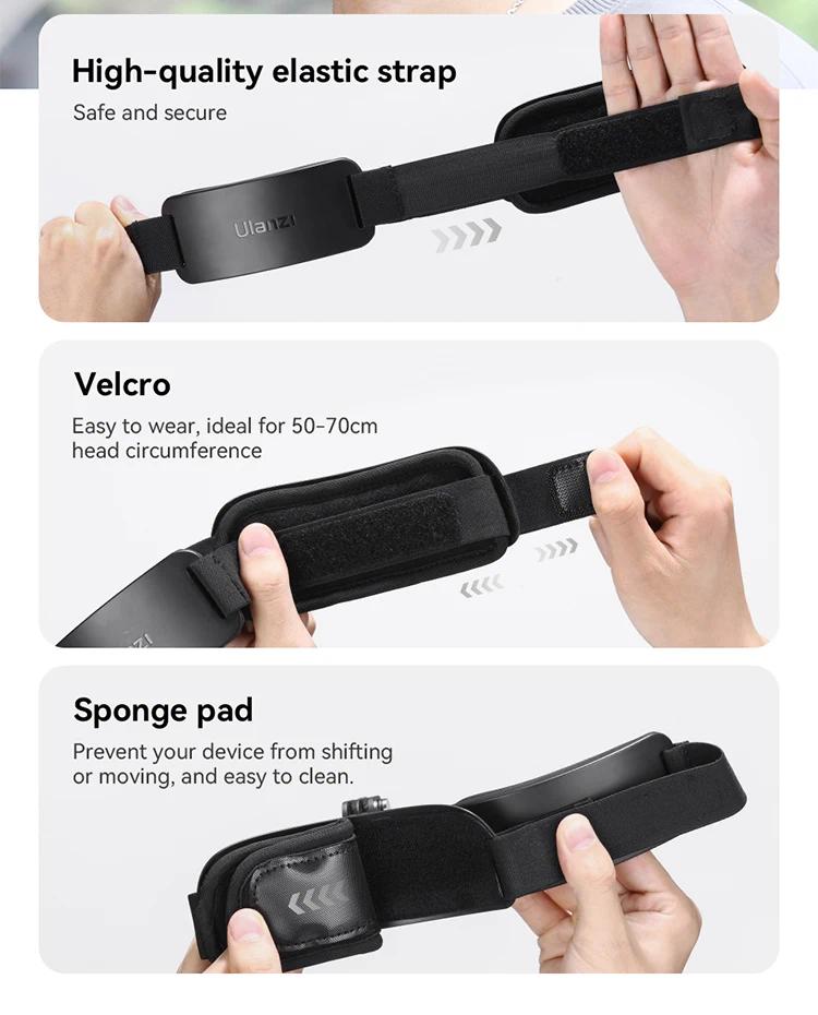 CM027 Chest Head Strap Mount Belt For Smartphone Gopro insta360 x3 dji osmo Pocket 3 Action Camera Accessories Outdoor Video