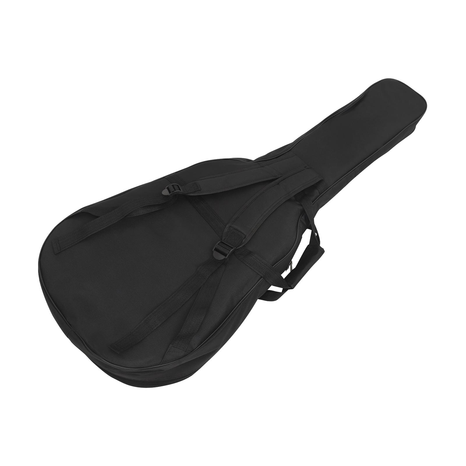 Guitar Bag, 1 Count Guitar Case with Shoulder Strap, Guitar Bag with Side Pocket, Instrument Bag & Case for Guitar, Bass, Violin, Cello, Mandolin