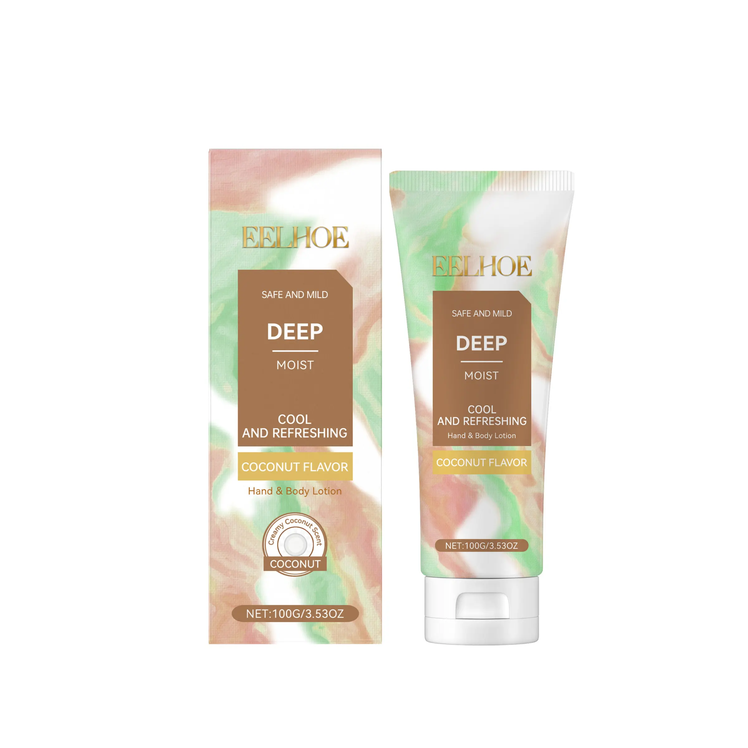Coconut Moisturizing Body Lotion, Body Cream Moisturizer, Long-Lasting Hydration, Hydrating, Moisture, Nourishes Dry Skin, Refreshes and Revives, Ideal for All Skin Types