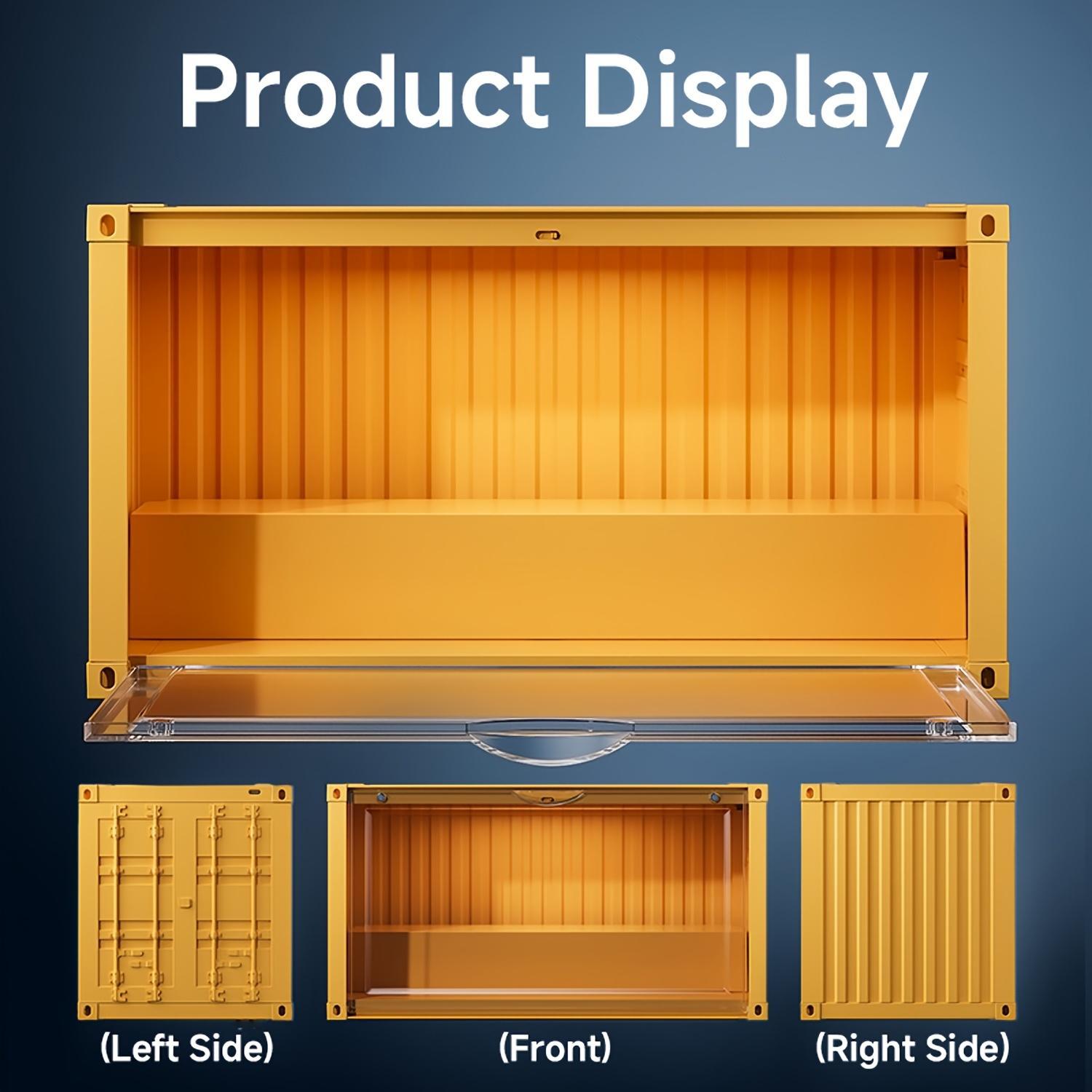 Handmade Doll Storage Display Box, Small Stackable Combination, Container Style, Step Module, Suitable for Plush Hanging Figures