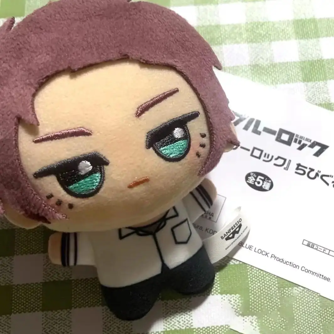 10cm Blue Lock Kawaii Q Version Plush Figure Doll Itoshi Sae Anime Peripheral Plushies Keychain Bag Pendant Toys For Gift