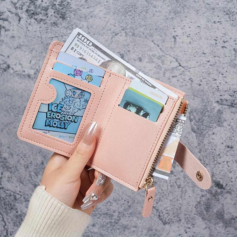 New women's short  coin purse, bank card and credit card storage bag, multi-card slot card holder, zippered wallet luxury designer handbags tote real crossbody women shoulder