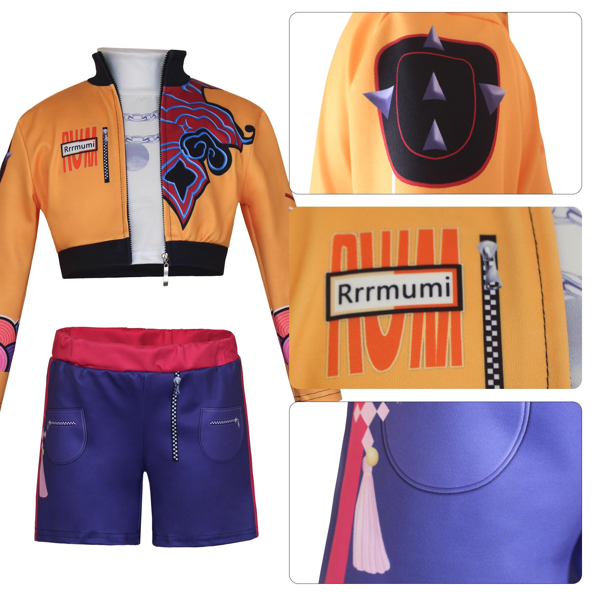 Halloween Witch Squad Cosplay Costume K POP Mirazoi Lumi Anime Outfit