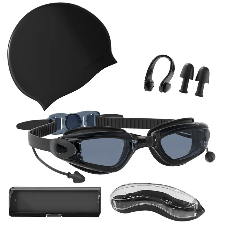 Black transparent (5-piece set)