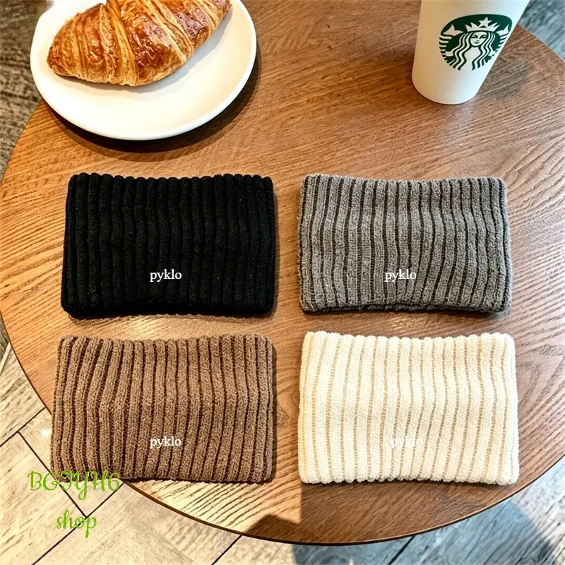 Women's Soft Knit Tassel Headbands (4-Pack) - Knotted, Zigzag-Patterned Ear-Warming Sweat-Absorbing Moisture-Wicking Hair Accessories for Workouts, Back to School
