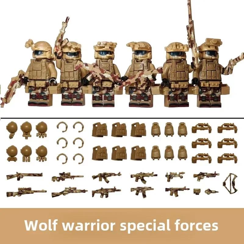 Children's Building Blocks Toy Mini Figure Humanoid Dolls Cartoon Character Birthday Gift Educational Playset for Kids popular