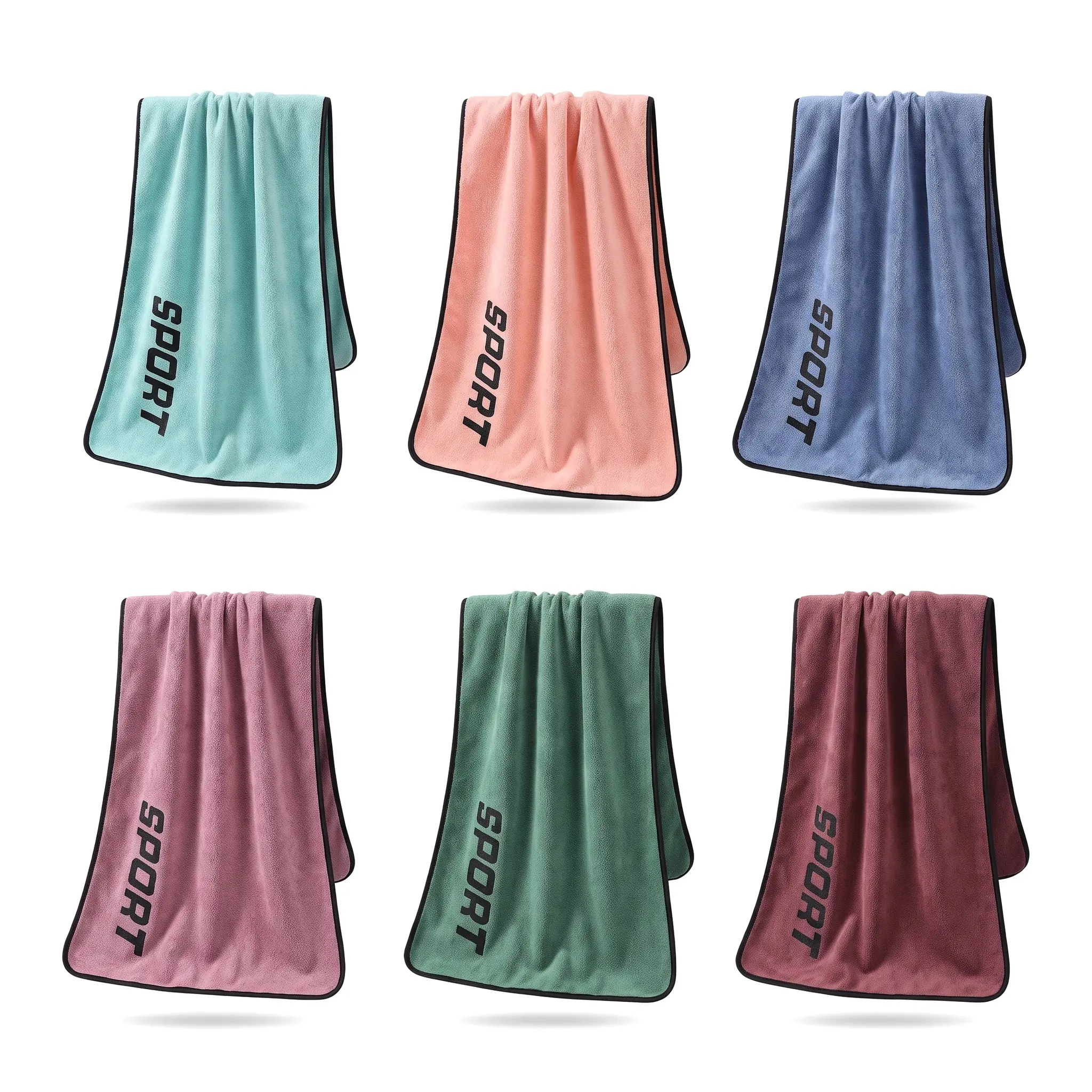 Quick Dry Microfiber Sports Towel For Running Workout Gym Sweat Absorbent 30x110cm Soft Lightweight Essential