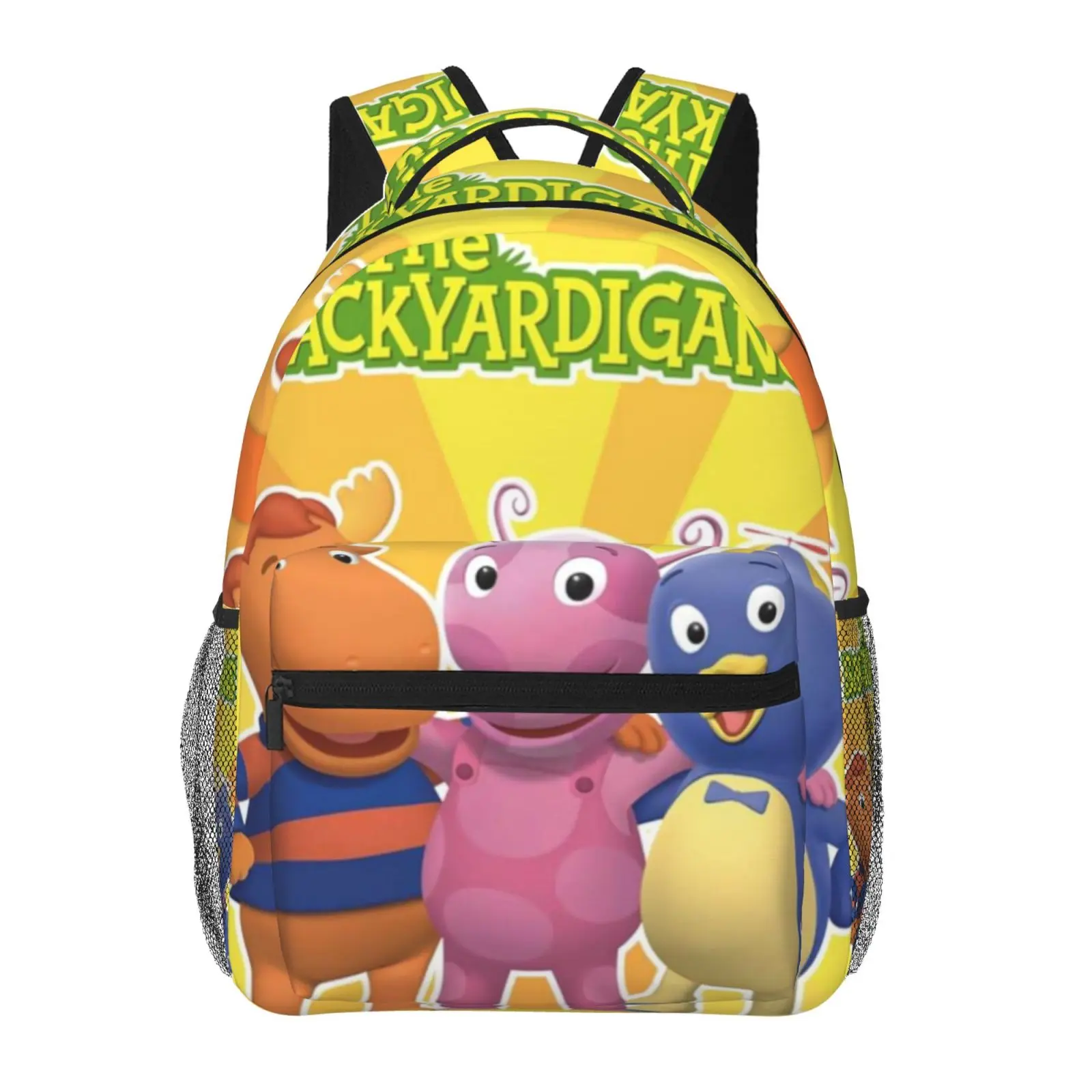 Kids backpack, Anime The Backyardigans2 School bag, Cute Cartoon Backpacks for girls boys, Adjustable Straps Bookbag for School Travel Office Daily Use