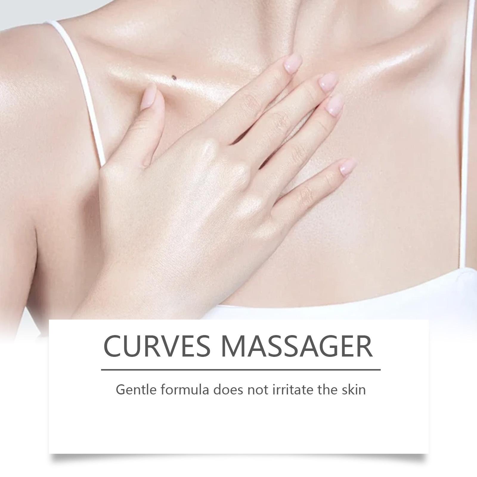 3 Pack OCEAURA Massager Hot Cream with Built-in Roller | 2-in-1 Lifting Body Massager with Coffee Extract | 100g Firming Cream for Skin Tightening & Deep Hydration, Visibly Smooths Skin Texture, Suitable for All Skin Types