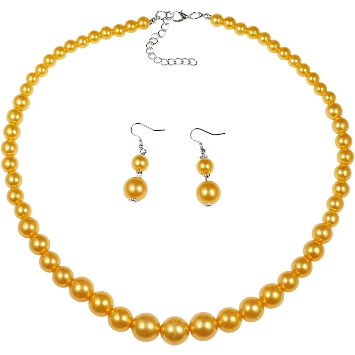 Fashion Classic Faux  Red Carnelian  Set Necklace Earrings for Women