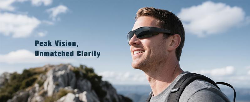 Men's Polarized Sunglasses HD Lenses Silicone Anti-Slip Scratch-Resistant Ideal for Outdoor Sports UV400（QA123）