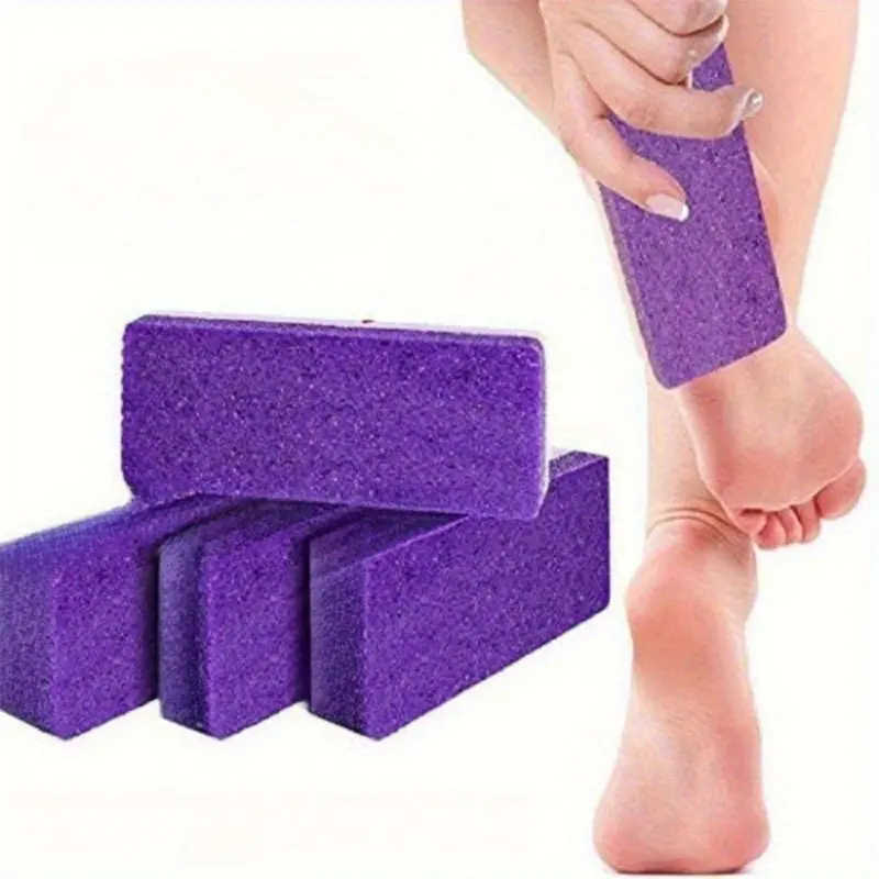 8PCS Foot Care Tool Foot Float Foot Exfoliating Pu Pumice Stone Exfoliating Hard Skin Removal Pedicure Scrubber Professional Foot Pumice Stone For Feet