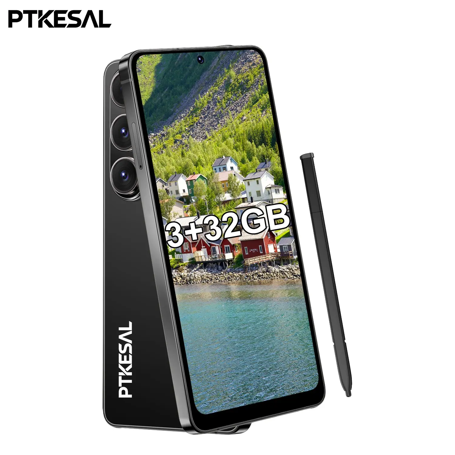 PTKESAL-26 Ultra 3GB+32GB storage MTK6762 6.75-inch high-definition screen 4100mAh battery Android 12.0 5MP+13MP dual camera 4G dual card dual standby Bluetooth WiFi facial recognition with stylus