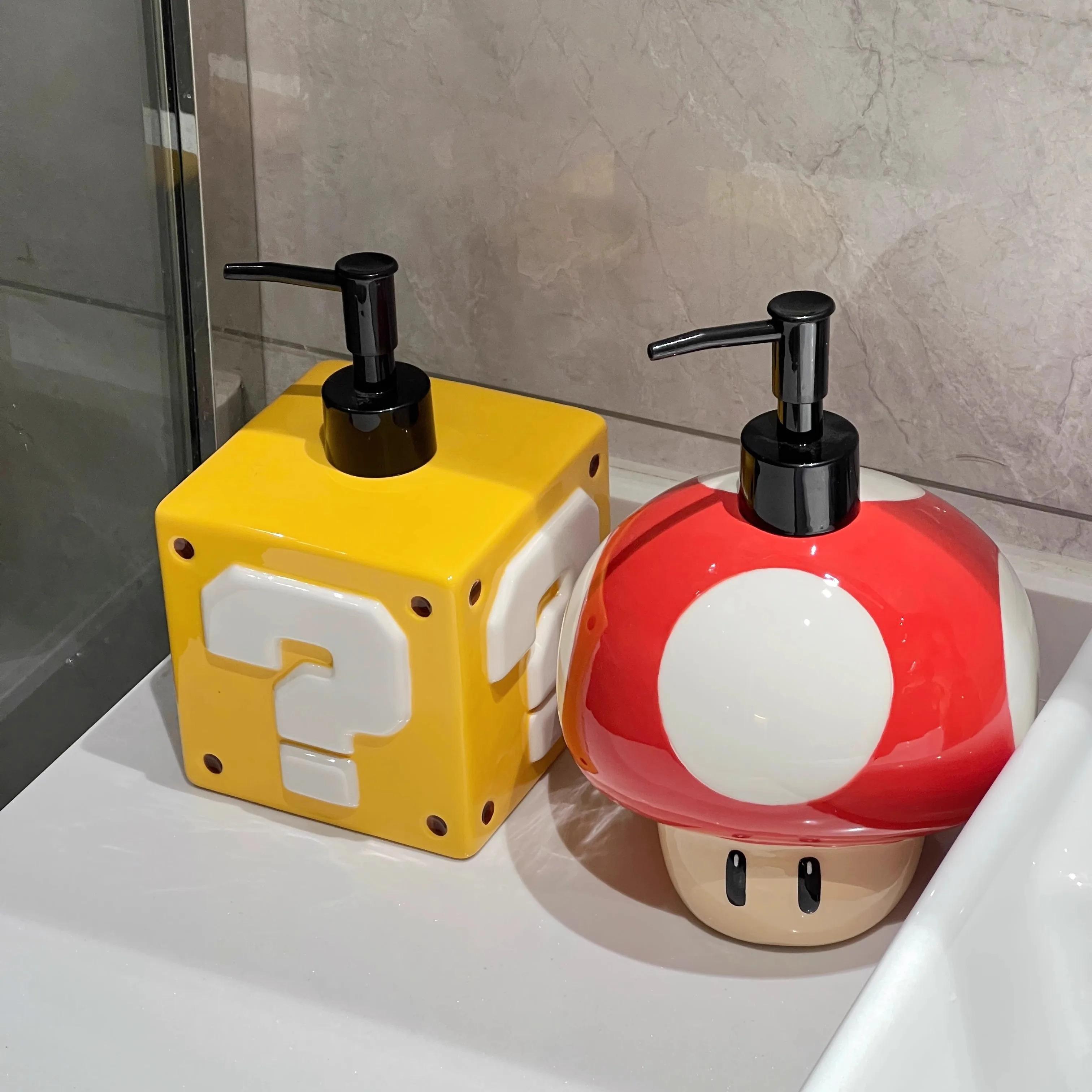 Press bottle shower gel bottle empty bottle hand sanitizer dispensing bottle creative cartoon gift bathroom supplies