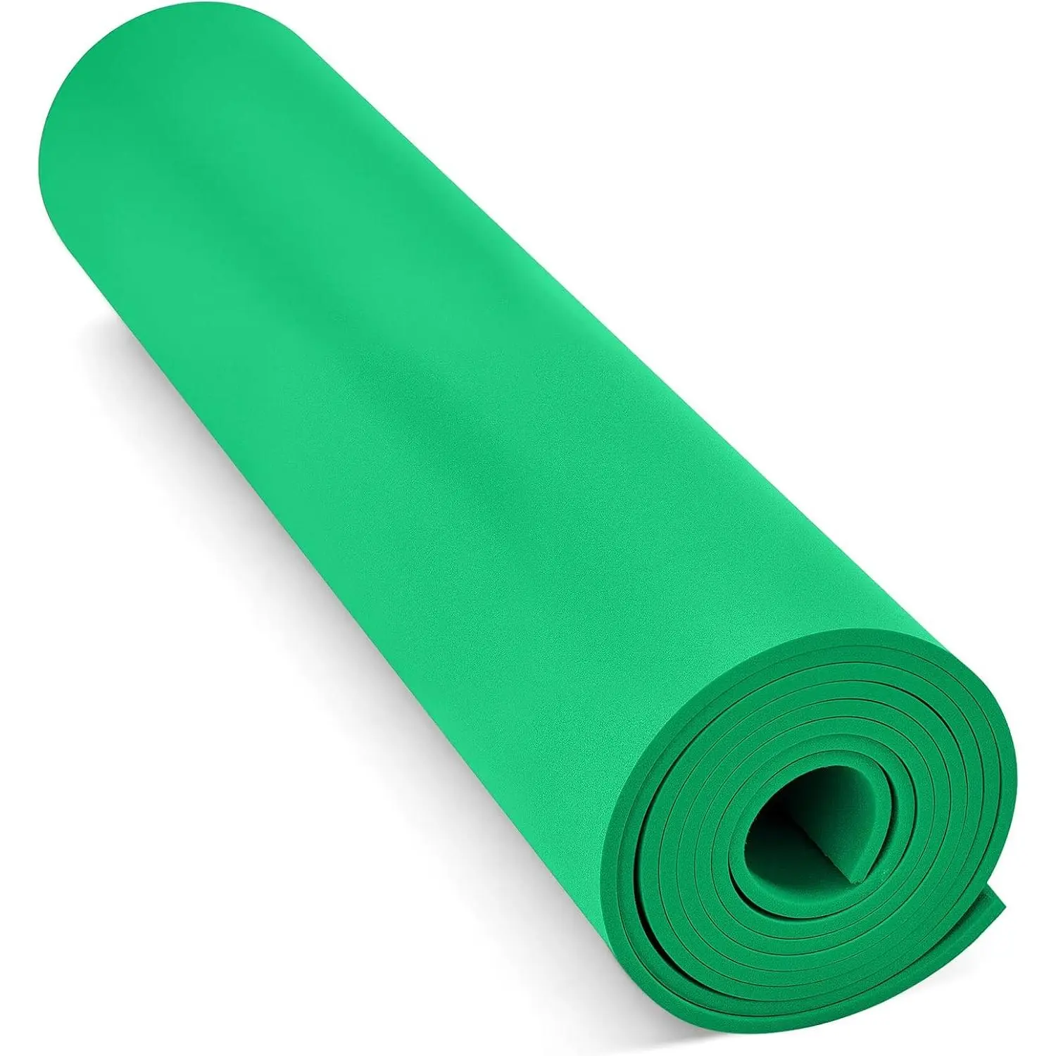 EVA Foam Sheet Roll, 3mm Green High Density Craft Foam, Durable and Fade Resistant with Good Flexibility for DIY Cosplay Costumes, 49 x 13.5 Inch, 49''X13.5'', 86Kg/M3, Easy To Work With, Thickness 3Mm