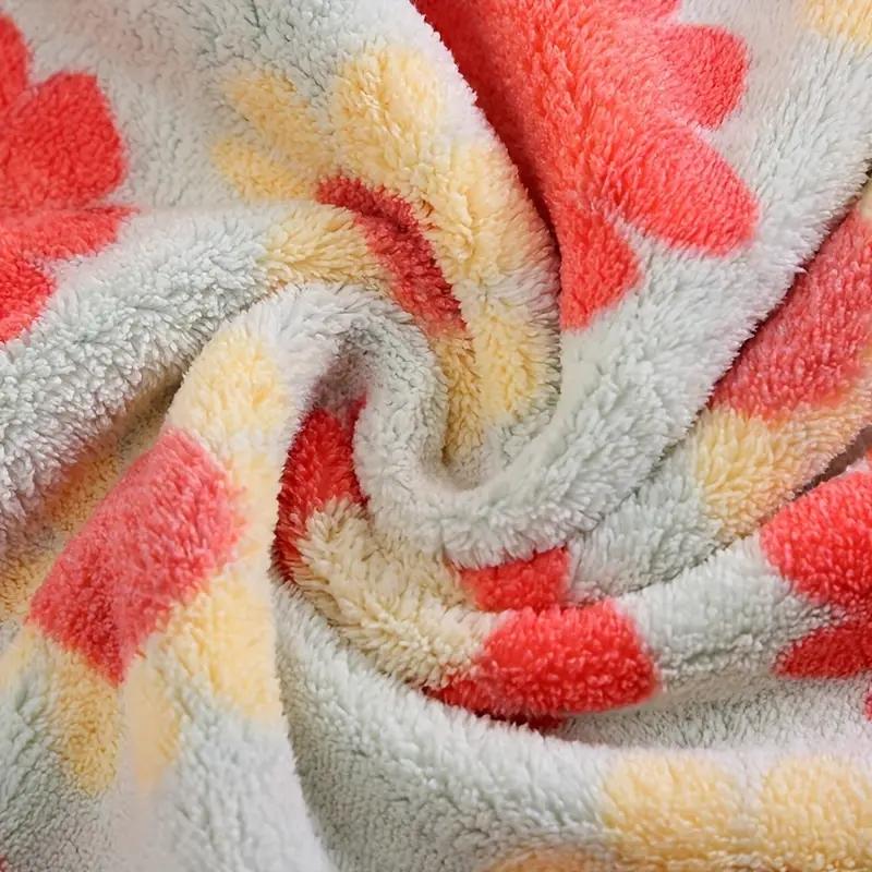 Bohemian Floral Washcloth Set, 6-Pieces , Absorbent & Quick-Dry, Soft Texture, Perfect for Luxury Home Bathroom Use, Premium Towel Set, Quick Drying Towel