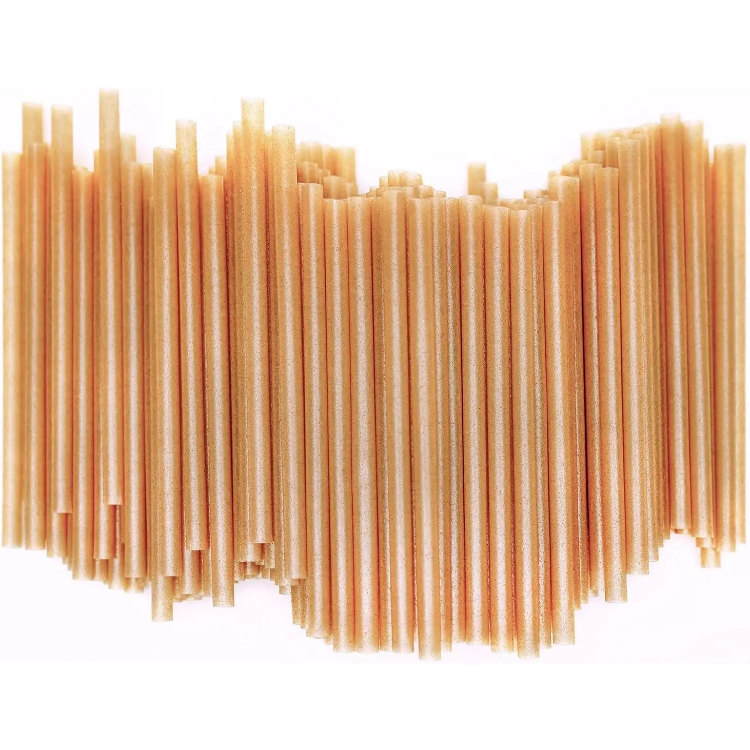 5 Inch Short   Straws 200 count Compostable  Stirrers Straws Made from  Sugarcane Fiber A Plasticless Sturdy Drinking Straws for Hot and Cold Drinks Not Foggy