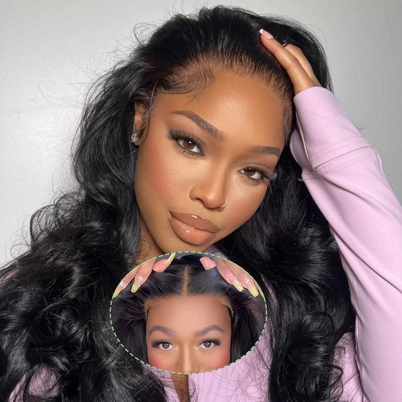 Bling Hair Body Wave 6x4 Glueless Wig Human Hair Pre Plucked Pre Cut Lace Wig Ready to Wear 5x5 Lace Closure Wig For Black Women #TikTokShopHolidayHaul
