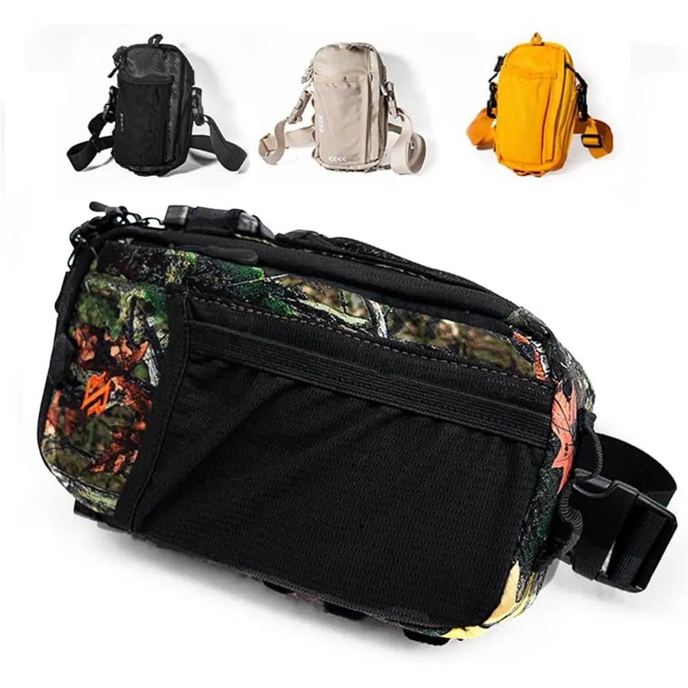 ® Camo Fanny Pack – Anti  Crossbody Bag with 8 Pockets |  Fanny Pack, Festival  Pack, Anti Slash Sling Bag