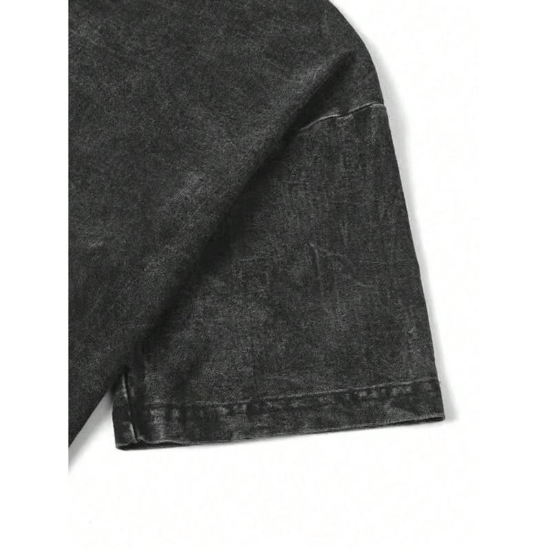 [Collection] Limited DBZZ Washed T-Shirt – Anime Streetwear,  Graphic Tee, Retro Battle Aesthetic, Japanese Manga Fashion