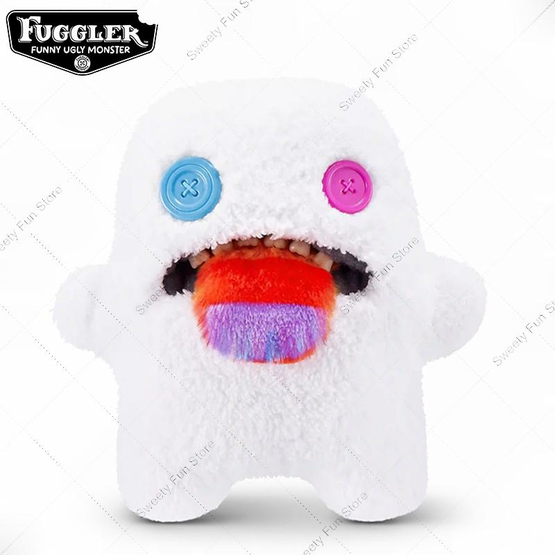 100% Original Fuggler Funny Ugly Monster Plush Toy – Tooth Creature Stuffed Doll, Hairy Furry Plushie Gift for Kids & Collectors, Mini Rascals Series