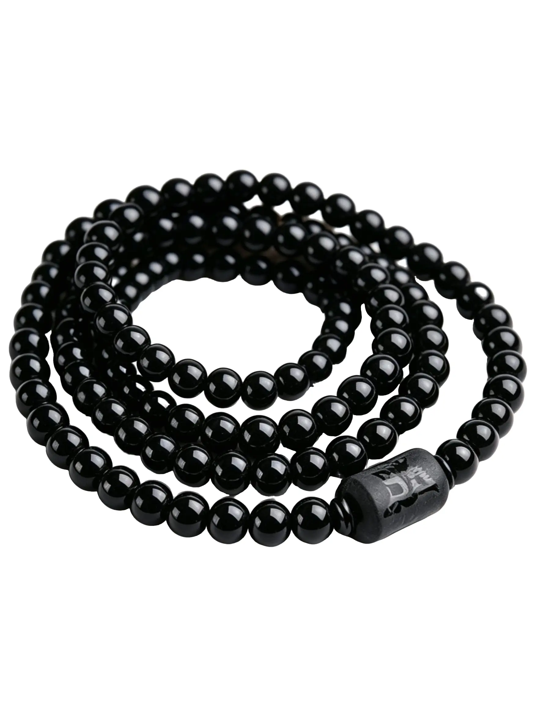 Hypoallergenic & Waterproof, No TarnishDragon Phoenix Obsidian Bracelet