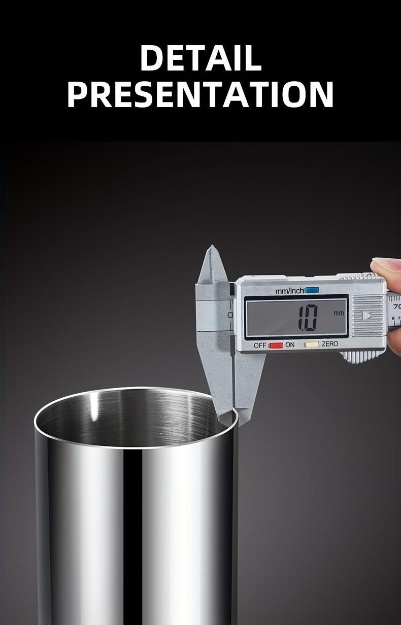 304 Stainless Steel Oil Dispenser And Bottle, Oil Control Pot And Sauce Bottle, European-Style Leak-Proof Condiment Container with Large Capacity, Rust-Resistant Kitchen Seasoning Pot, Creative Disposable Oil Dispenser