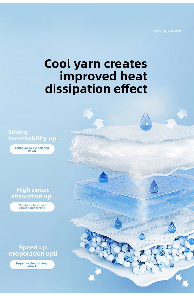 Ice Silk Sun Protection Sleeves for Men & Women Summer Outdoor Cycling Fitness Elastic Sleeves with Mesh-like Pattern for Comfort