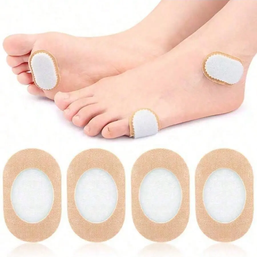 6/12 Pairs Shock Absorbing Insole Anti-Friction Foot Pad for Sports Shoes, Sandals, High Heels, Flat Shoes, Comfortable & Durable