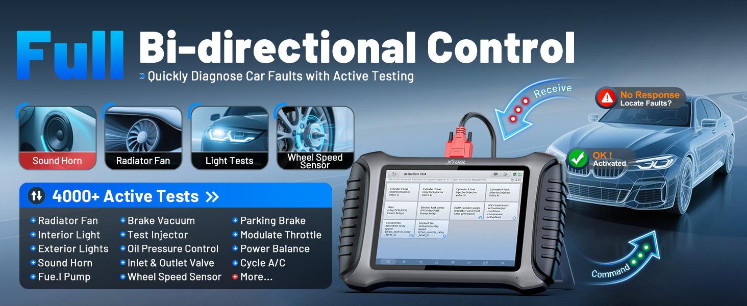 XTOOL X100 PAD3 Scan Tool & Programmer Tool with [KC100+EEPROM Adapter $350 Value Kit], All System Bidirectional OBD2 Scanner with FCA AutoAuth, 38+ Resets, ECU Coding, CAN FD & DOIP, 2 Years Update