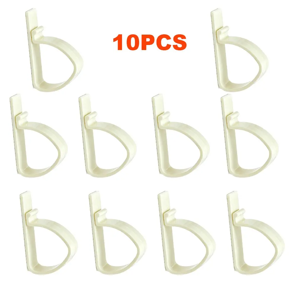 10pcs Tablecloth Clips, Strong Grip Tablecloth Holder, Keeps Table Cover Secure & Neat, Essential Kitchen Accessories
