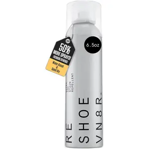 Shoe Protector Spray - Rain and Stain - (6.5oz) - Waterproof Spray for Shoes, Quick-Drying, No Chemicals, Sneakers, Suede, Canvas, Light Leather, White Shoe - Long Lasting Protector