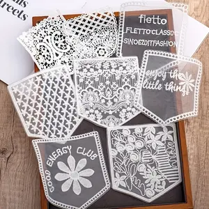 3pcs Lace Embroidered Pocket Patches, Ideal for Clothing Denim Pocket Decoration, DIY Bag Sewing Craft Supplies, Fashion Accessories