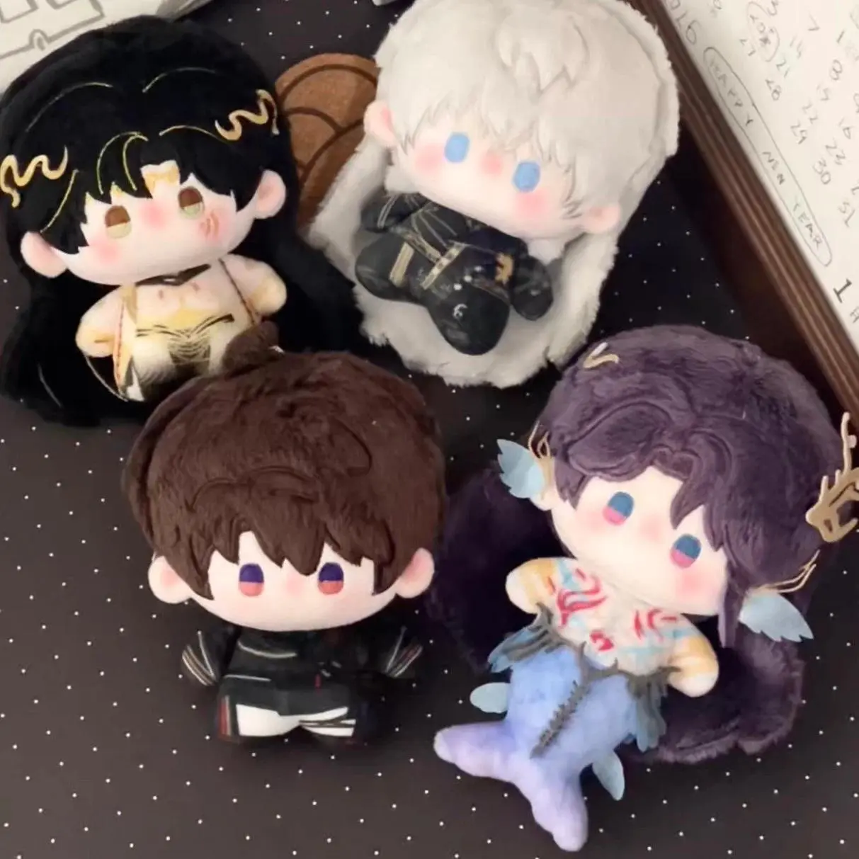 Game Love And Deepspace Caleb Rafayel Zayne Xavier Sylus Anime 10cm Mini Plush Cotton Doll Toy Plushie Puppet Toy Gift