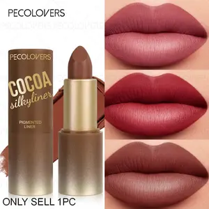 1PC Velvet Matte Lipstick, Long-lasting Waterproof and Non-stick, Suitable for Daily Use, Music Festivals, Women's Gifts