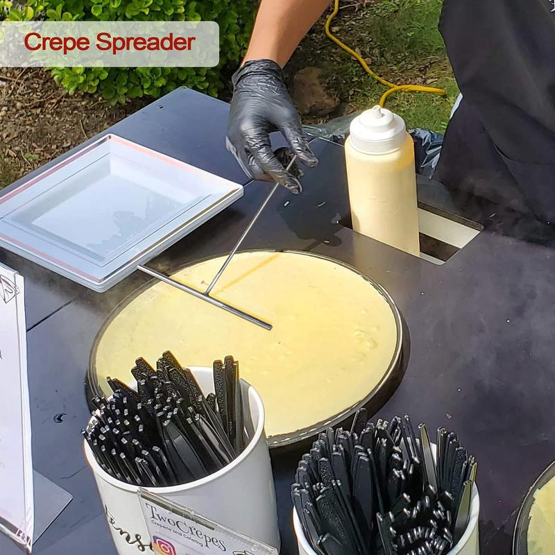 3Pcs Stainless Pancake&Crepe Maker Kit,Dragonfly Design,Food-Safe Stainless Spreaders for Perfect Batter Circles,Ideal for Home Kitchen Use,DIY Hand Tools Kits,Springtok