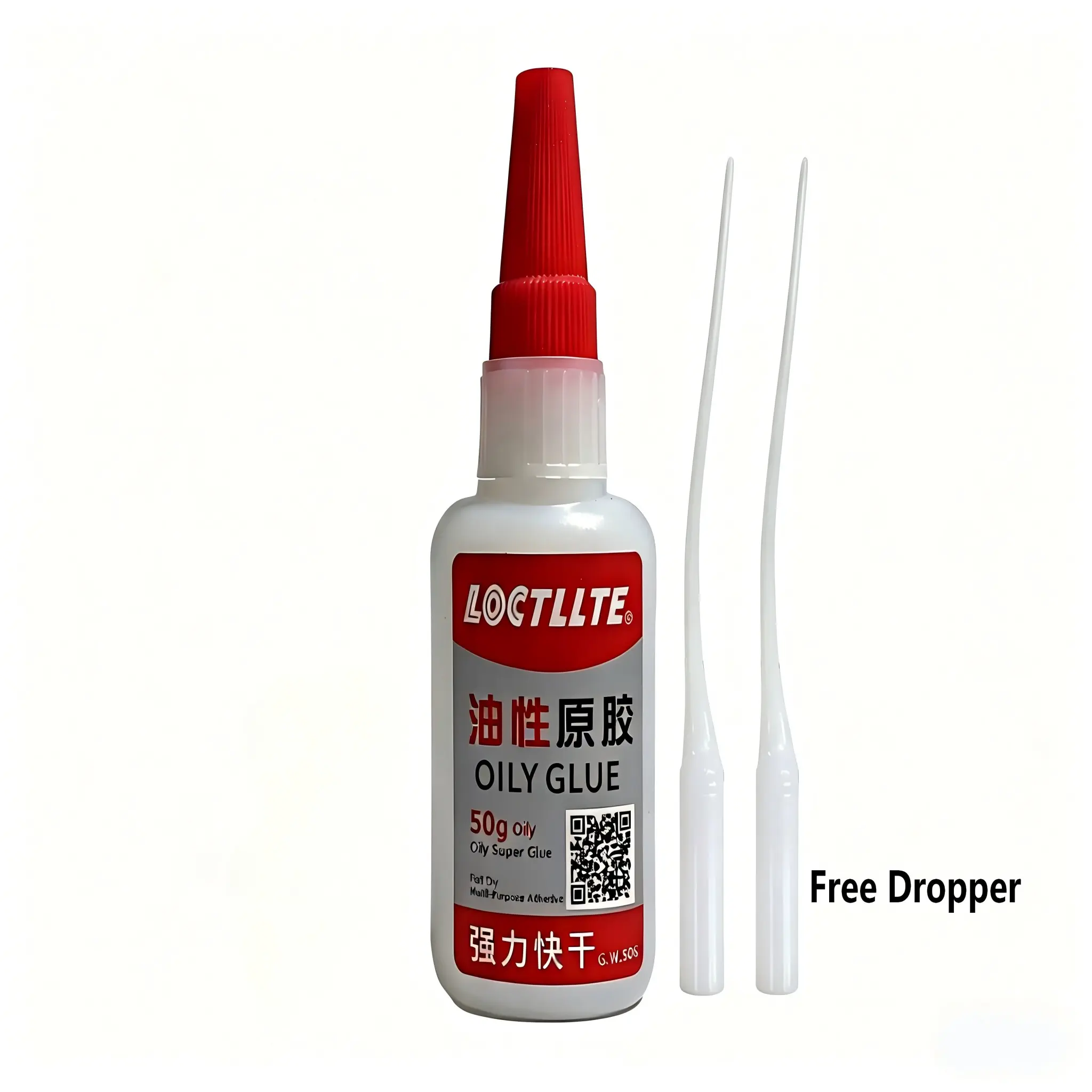 50g Oil-Based Glue, High-Strength Adhesive, Quick-Drying, Durable Bonding for Ceramic, Metal, Glass, Plastic, Wood, 50g Liquid Form
