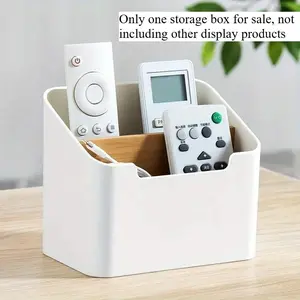 Multifunctional Storage Box for TV Remote and Air Conditioner Remote, Practical Napkin Holder, Home Cosmetics Organizer