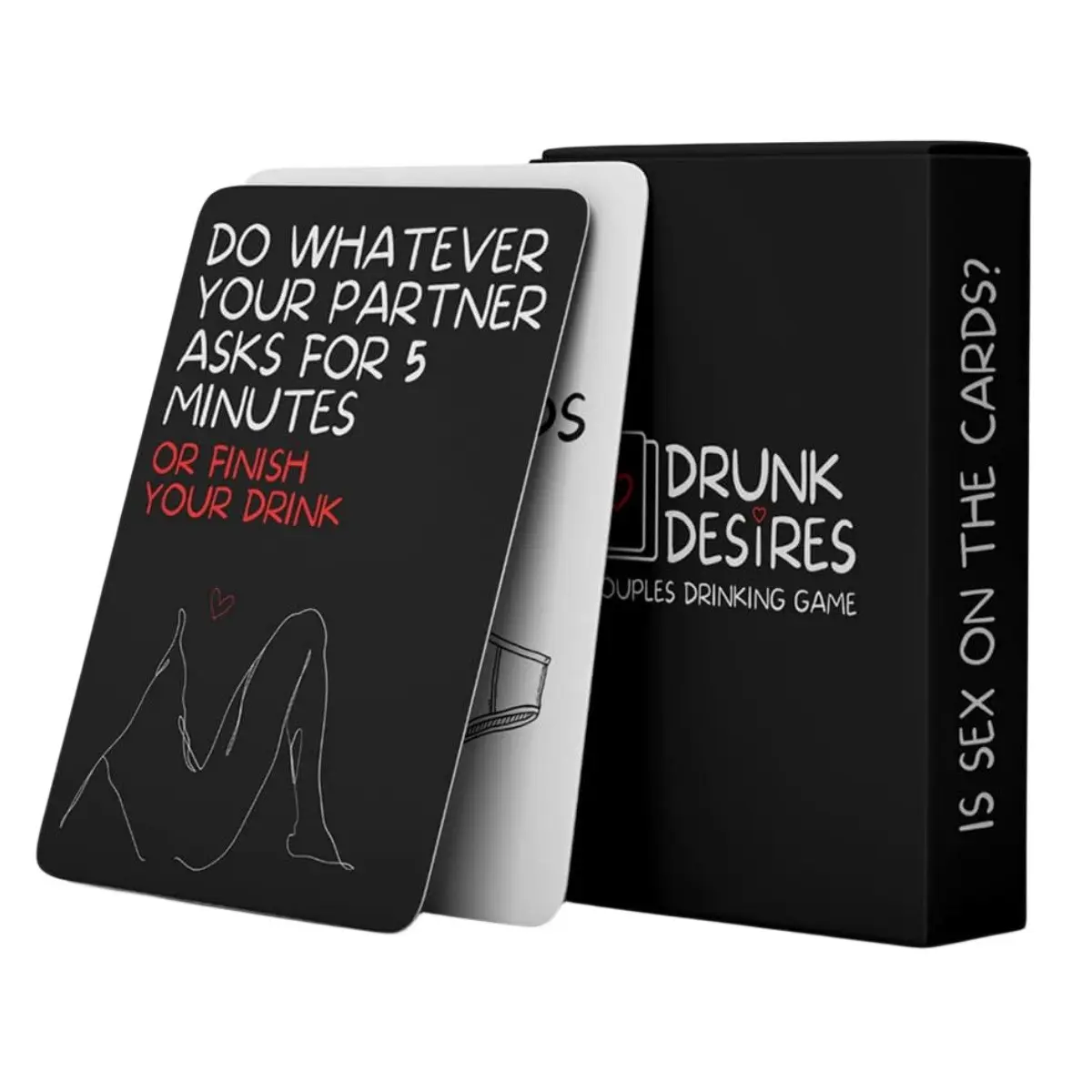 Drunk Desires Card Game, Family Fun Board Game, Casual Party Game, Perfect for Home Gatherings, Engaging and Entertaining