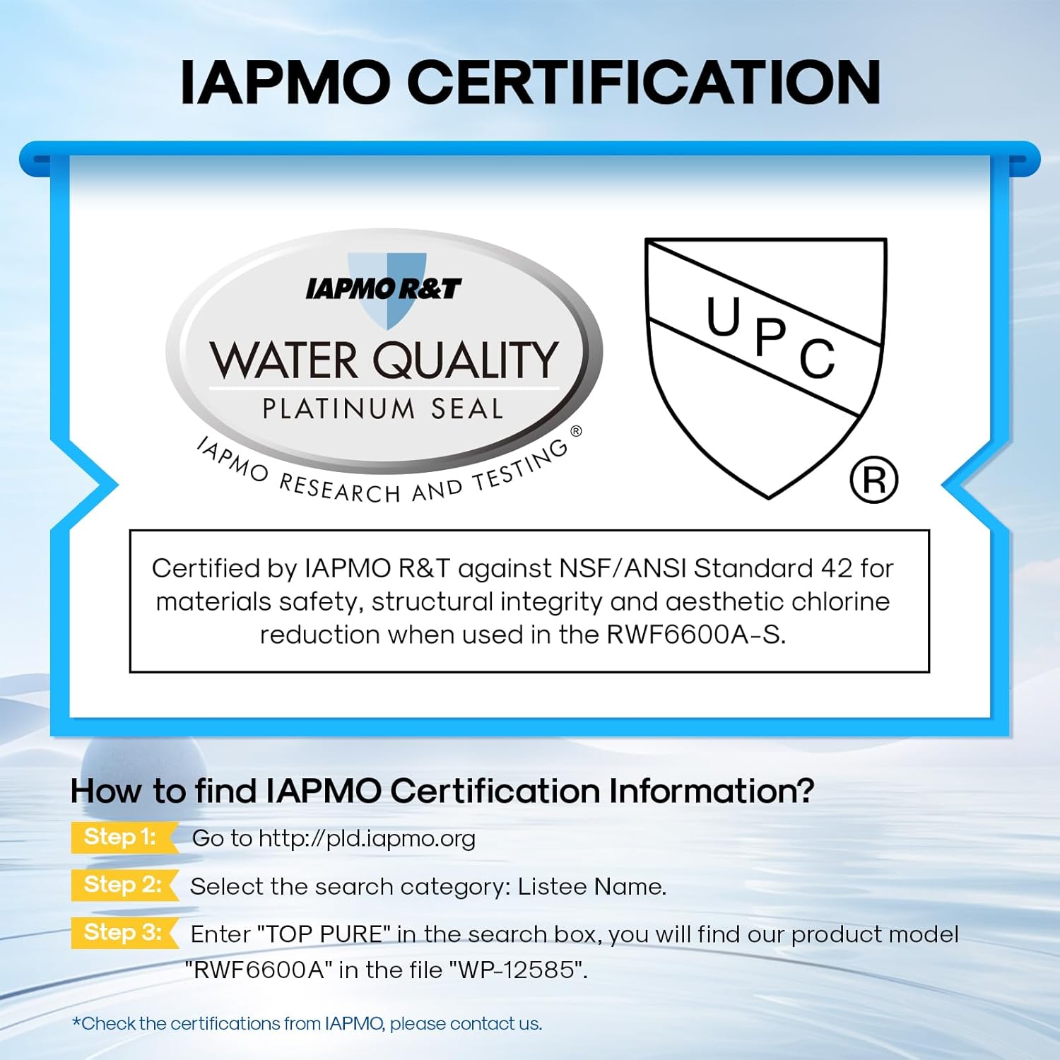 Replacement for 4396841, EDR3RXD1, Everydrop(R) Filter 3, 4396710, Kenmore(R) 9083, 9030, 46-9083, 46-9030, Refrigerator Water Filter, 2PACK