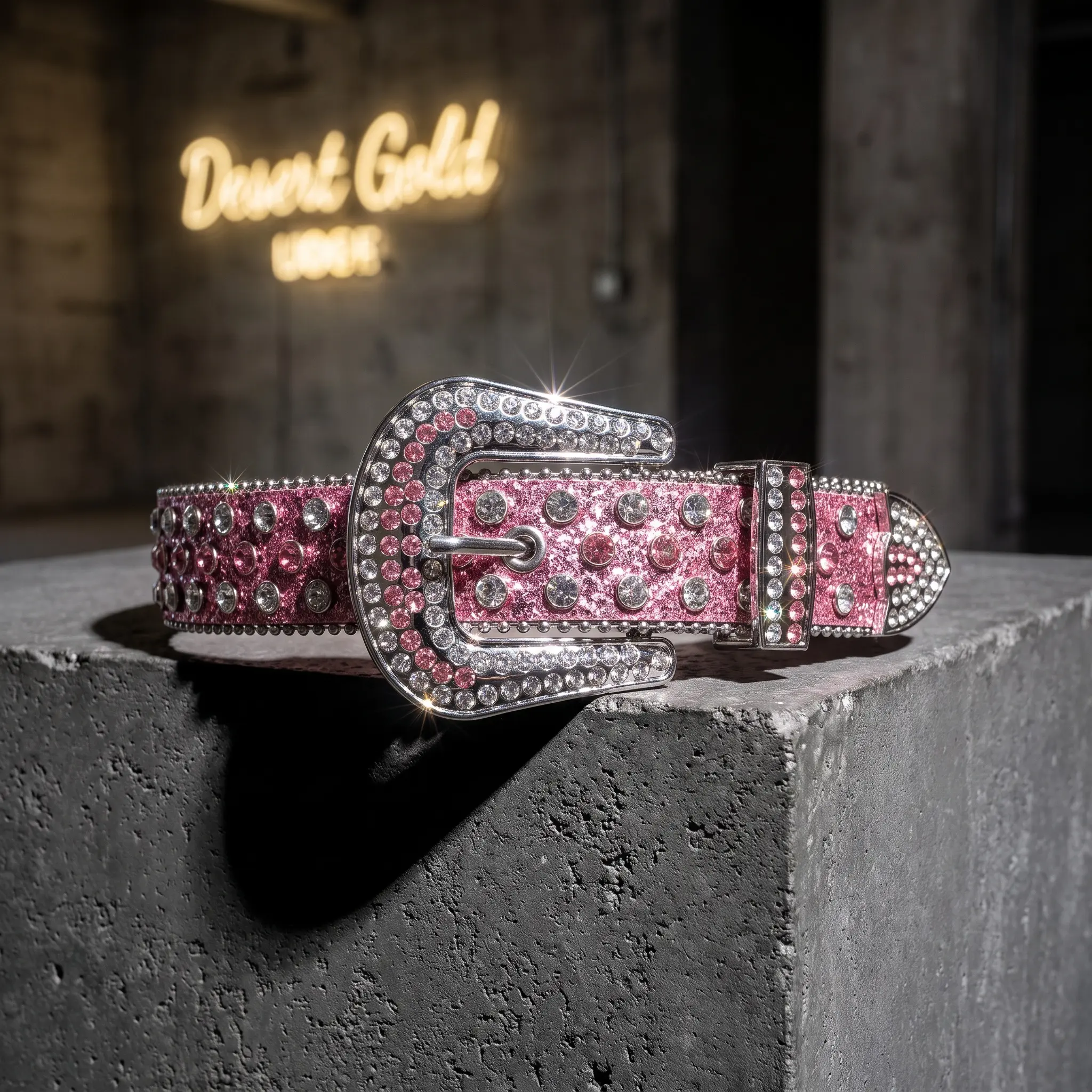 Unisex Wide PU Leather Belt Inlaid With Sparkling Rhinestones, Classic Streetwear Pin Buckle Design, All-Match Neutral Decorative Waistband, Perfect For Denim Jeans, Daily Casual Wear, Street Shooting And Creating Eye-Catching Modern Outfit Combinations