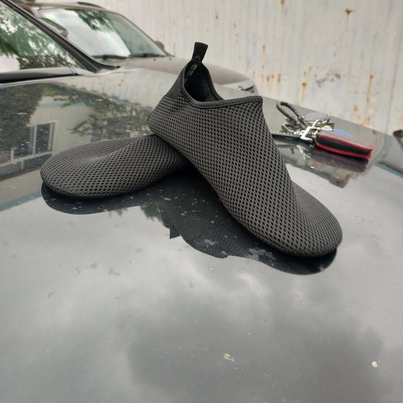 Mesler Summer Mesh Breathable Slip-On Driving Shoes for Men and Women, Non-Slip Soft Sole Driver's Special Thin Sole Exam Shoes