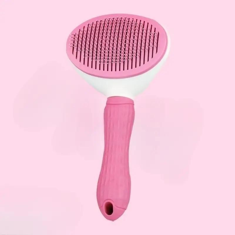 Comfort Pet Hair Removal Comb, Pet Grooming Brush, Massaging Comb for Cats & Dogs, Pet Hair Detangling Comb for Kittens, Summer Pets Supplies
