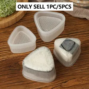 Rice Ball Mold, 1 Count Triangular Rice Ball Maker, Large and Small Rice Ball Makers for Lunch Box and Bento Box Decorating, Kitchen Gadgets, Utensils